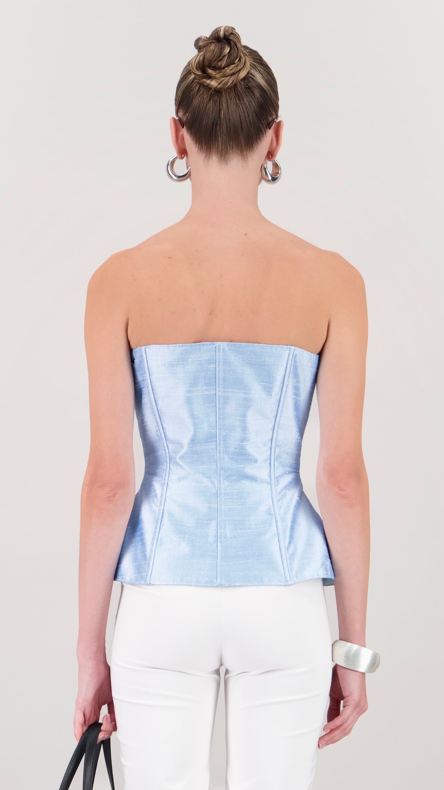 Le bustier Scarlet soie