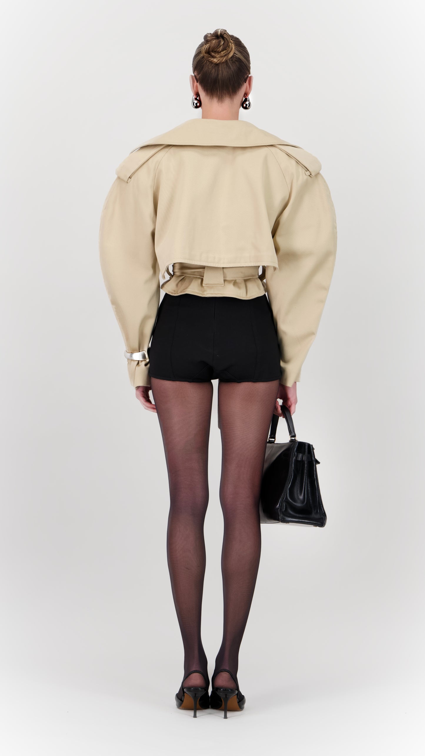 Le trench Brooke beige