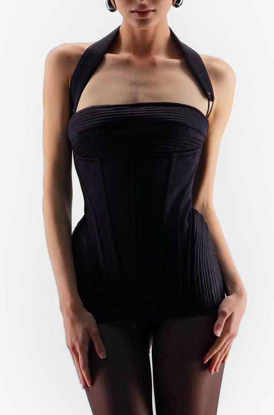 Le corset Darla noir